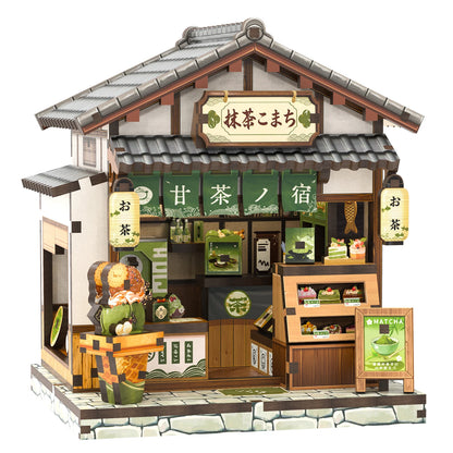 和のミニチュアハウス 抹茶の茶屋
